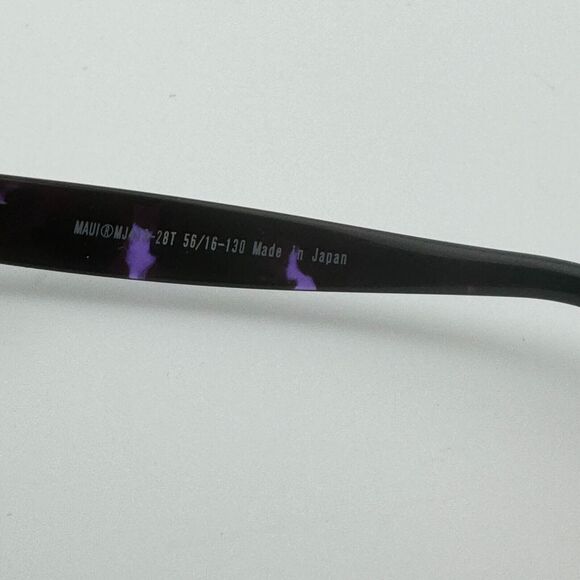 Maui Jim Japan KOKI BEACH MJ433-28T 56-16-130 Purple Sunglasses‎ Frame H12856 main image 4
